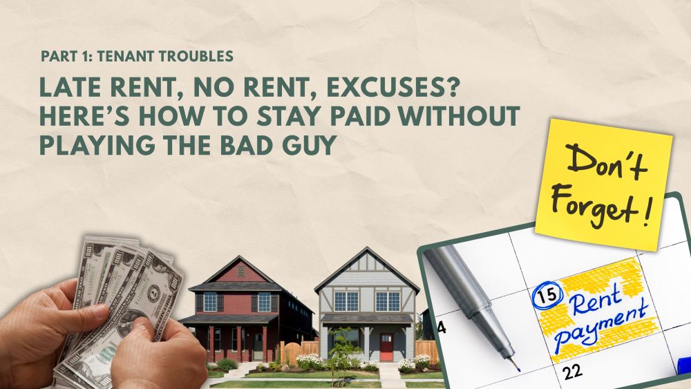 Late Rent, No Rent, Excuses? Here’s How to Stay Paid Without Playing the Bad Guy